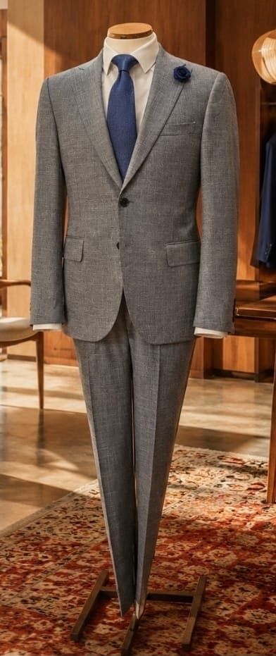 Terno Cinza Médio - Roupa Inteira (RI)